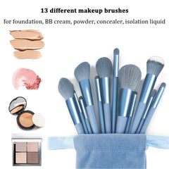 Koccido storage bag with brushes keeps makeup routines organized