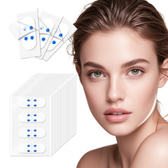 KODASNY face lift tape invisible application closeup shows secure lift for smoother jawline