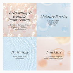 Koelf Petitfee Rose Petal Mask with peptides and collagen for elasticity.