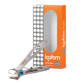 KOHM nail clippers extra-sharp-blade deliver precise thick-nail trimming at home.