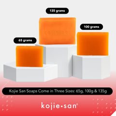 Kojie San soap coconut oil drop highlights moisturizing feel