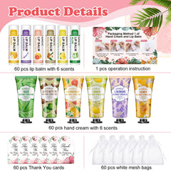 KONEUK 60-pack lip balm bulk set, compact and portable for on-the-go protection.