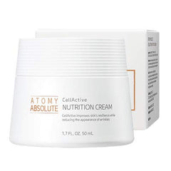 Konipl Atomy Absolute CellActive Nutrition Cream jar for smooth, non-greasy hydration.