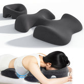 KONOVOLY breast-pillow-ergonomic-curve demonstrates ergonomic curve supporting small-chest comfort.