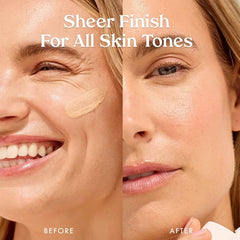 Kopari Bright as Day sunscreen with Vitamin C for brightness and radiance.
