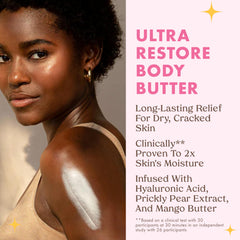 Kopari Jumbo Ultra Restore texture swatch shows whipped, fast-absorbing moisture
