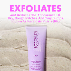Kopari KP Body Scrub texture close-up indicating gentle exfoliation