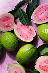 KORRES Guava Scent Shower Gel release vibrant aroma with skin-softening hydration.