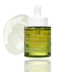 KORRES Santorini Grape Velvet Skin Drink bottle showing velvety hydration