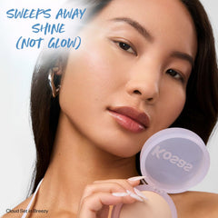 Kosas Cloud Set closeup shows matte finish without chalkiness