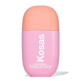 Kosas DreamBeam SPF 40 texture close-up shows lightweight mineral protection for makeup prep.
