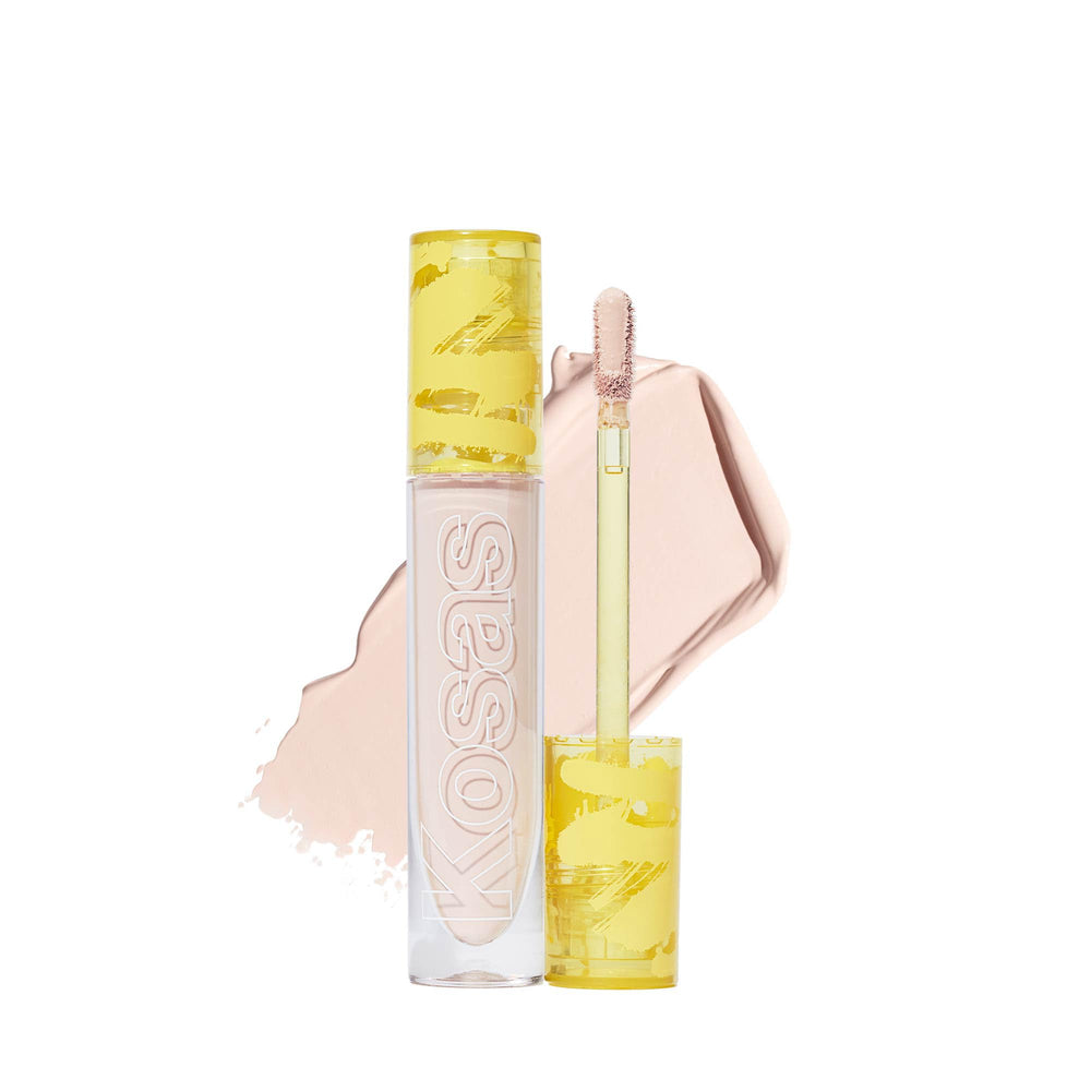 Kosas Revealer Concealer tube close-up showing creamy texture for coverage