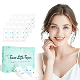 KOSOBO Face Lift Tape demonstrates jawline lift for a defined V-shape