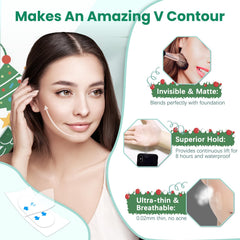 KOSOBO neck-tape on skin highlights long-lasting hold and comfort