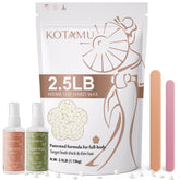 KOTAMU hard wax beads packaging highlights home waxing convenience