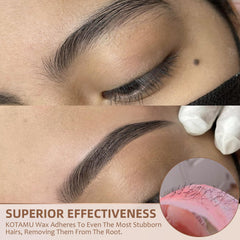 KOTAMU wax beads underarm-use delivering comfortable, long-lasting hair-free results.