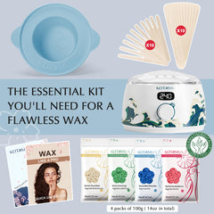 KOTAMU wax kit heat-up feature with PTC tech offering quick readiness