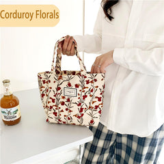 Kovewon large-capacity tote stores daily essentials like wallet keys and bible