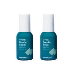KraveBeauty Great Barrier Relief Duo pack front for sensitive skin hydration