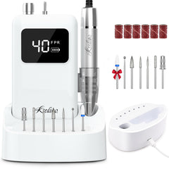 Kredioo nail drill brushless 40000rpm for efficient acrylic removal