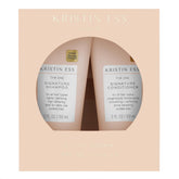 Kristin Ess Signature travel shampoo bottle highlights sulfate-free formula for all hair types