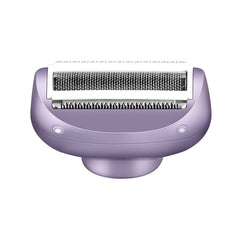 Krovena replacement shaver head top view shows precision blades for sensitive skin.