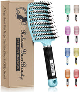 KTKUDY Detangling Brush curved vented design for smooth detangling