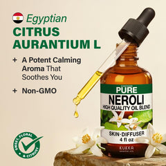 KUKKA neroli diffusing in room, soft vapor and calming home scent benefit