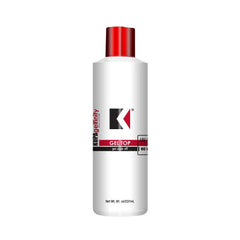 KUPA GelFinity gel topcoat bottle emphasizes long-lasting glossy finish for durable nails.