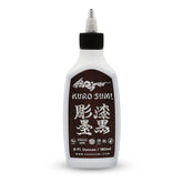 Kuro Sumi outlining black ink 6 oz bottle with smooth flow for crisp outlines.