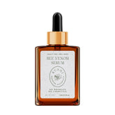 KUSHI Bee Venom Serum bottle shows hydration and potential firming.