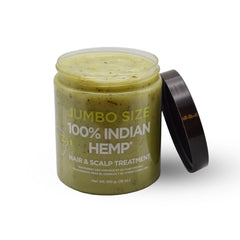Kuza hemp treatment ingredients include coconut, almond, and avocado oils for nourishing shine.