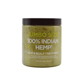 Kuza Indian Hemp Hair Treatment 18oz jar for nourished, moisturized hair.