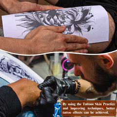 KXCOFTXI transfer paper A4-size enables easy design transfer during practice.