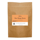 Kyabo mango butter raw virgin block showing rich texture for skin care