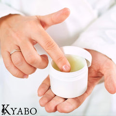 Kyabo USP-grade lanolin bottle showcasing premium moisturizer quality.