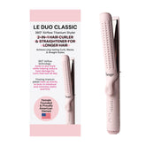 L'ANGE HAIR Le Duo Grande 360° Styler curls and waves with even heat distribution.