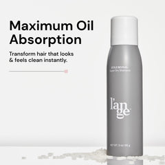 L'ANGE HAIR Style Revival Dry Shampoo Spray packaging: compact design for on-the-go refresh.