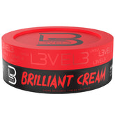 L3 Level 3 Brilliant Cream front bottle for easy, residue-free styling with shine