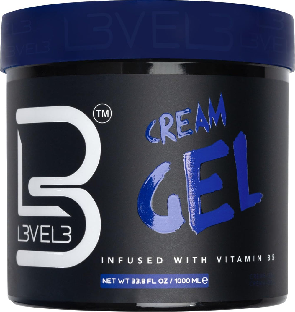 L3 Level 3 Cream Gel bottle 1000ml for long-lasting medium hold.