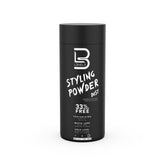 L3 Level 3 Styling Powder packaging shows compact 30g jar for easy on-the-go styling.