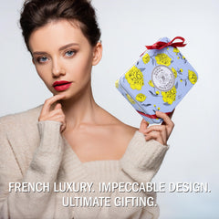La Chatelaine hand cream formula with 20% shea butter nourishes deeply.