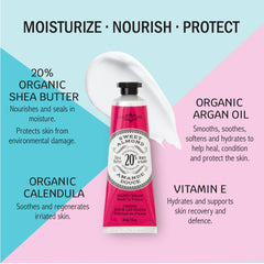 La Chatelaine hand cream travel tin packaging gift-set view emphasizes convenient travel size.