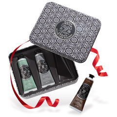 La Chatelaine Hand Cream Gift Set shown in elegant packaging, ideal for gifting.
