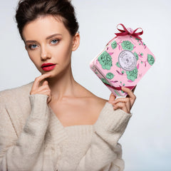 Cherry Almond hand cream jar shows rich texture and quick absorption