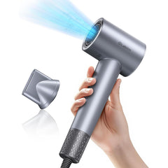 Labiim hair dryer brushless motor close-up highlighting fast drying performance