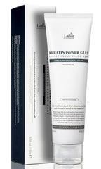 LA'DOR Keratin Power Glue bottle shows glossy finish and heat protection