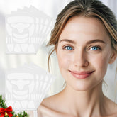LadPemo anti-wrinkle patches applied on forehead for smoother lines overnight
