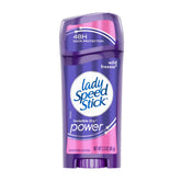 Lady Speed Stick Invisible Dry Wild Freesia bottle promotes all-day freshness.