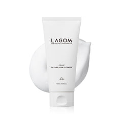 LAGOM Cellup pH Cure Foam Cleanser bottle with gentle pH 5 formula for sensitive skin.